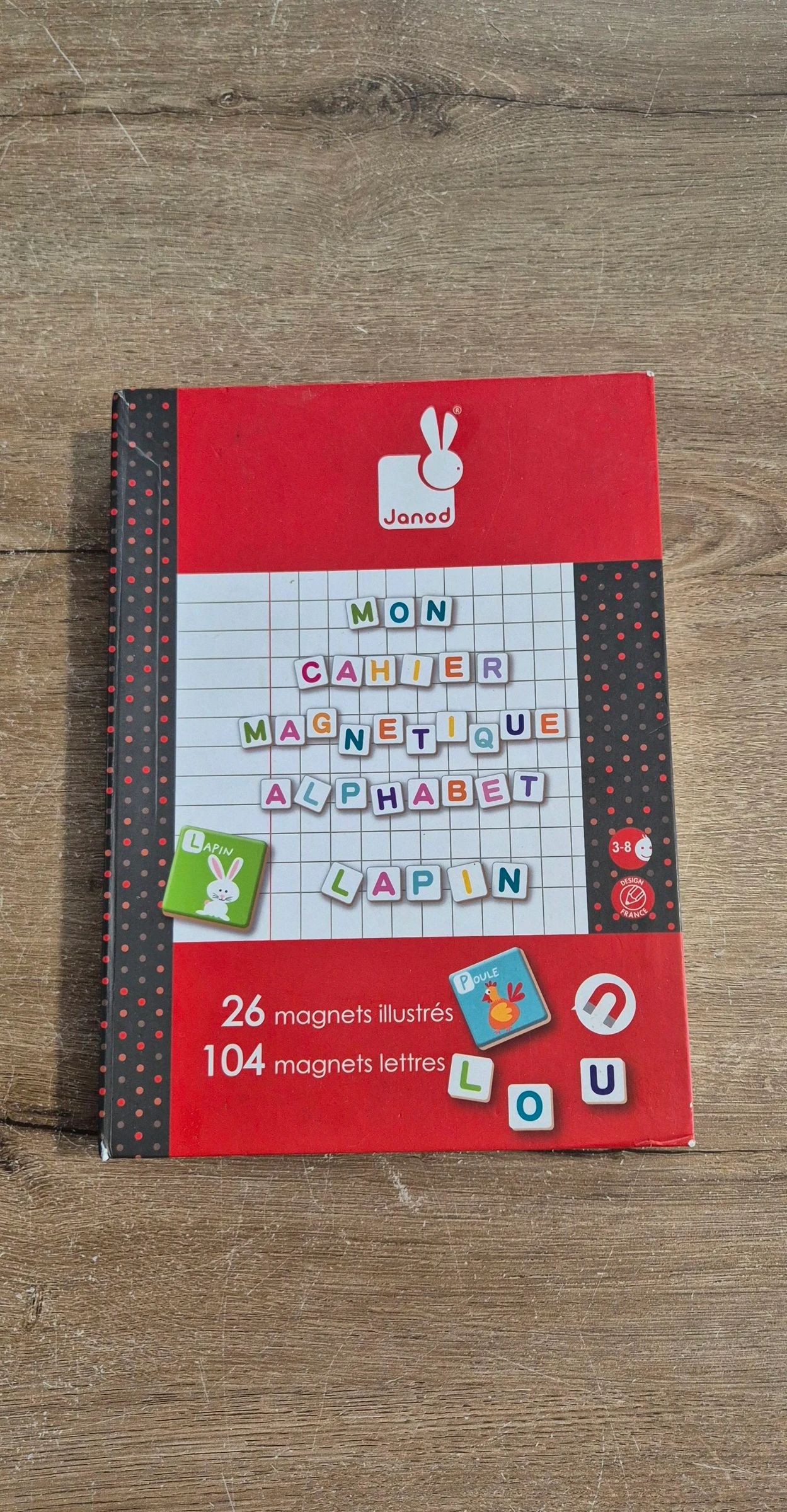 Magneti'book alphabet 